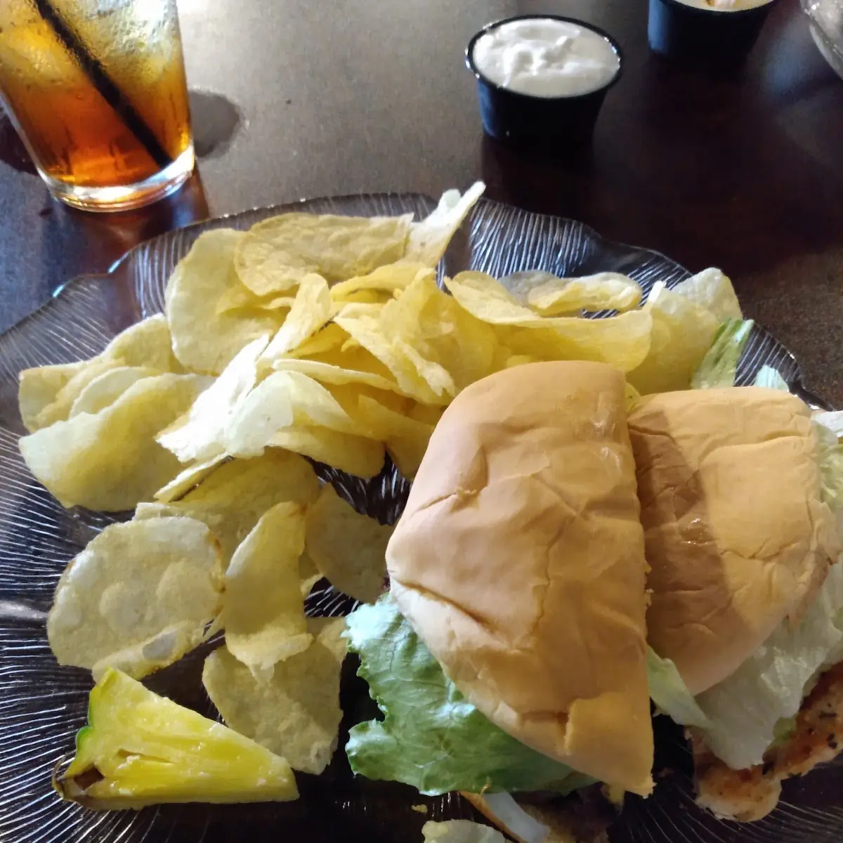 1 2 Chic Sandwich 1 2 Burger We Share a Lot