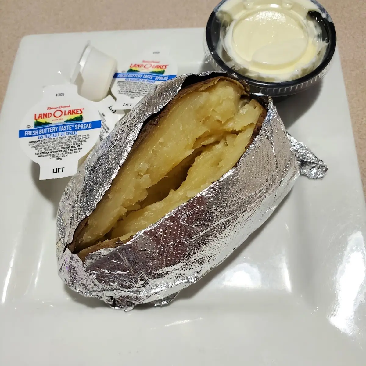 Baked Potato Senior Meal