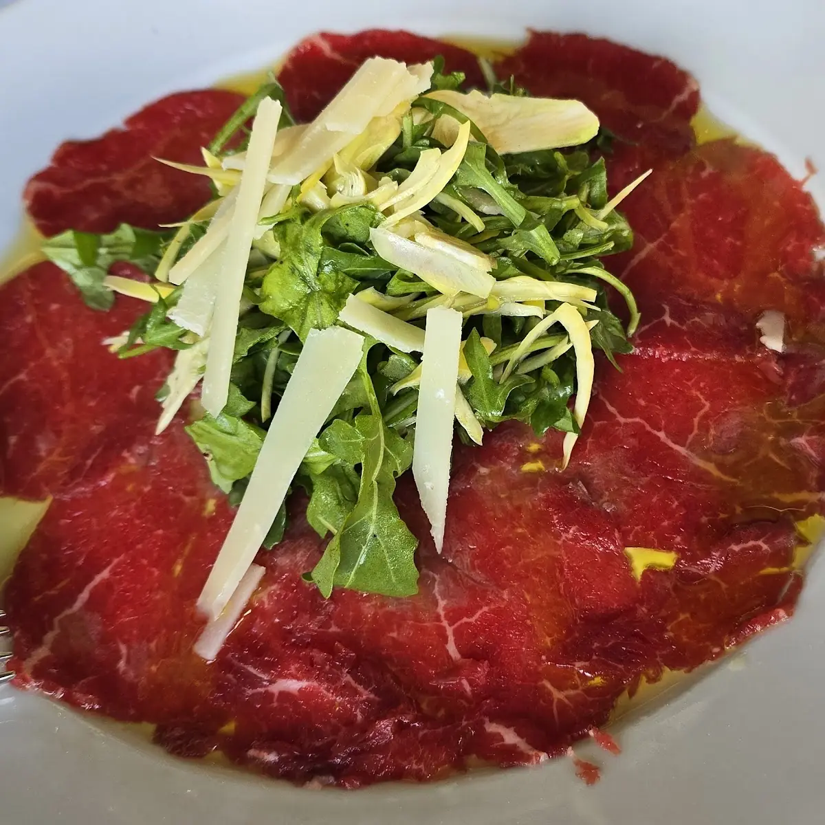 Bresaola Rucola E Grana E Carciofi