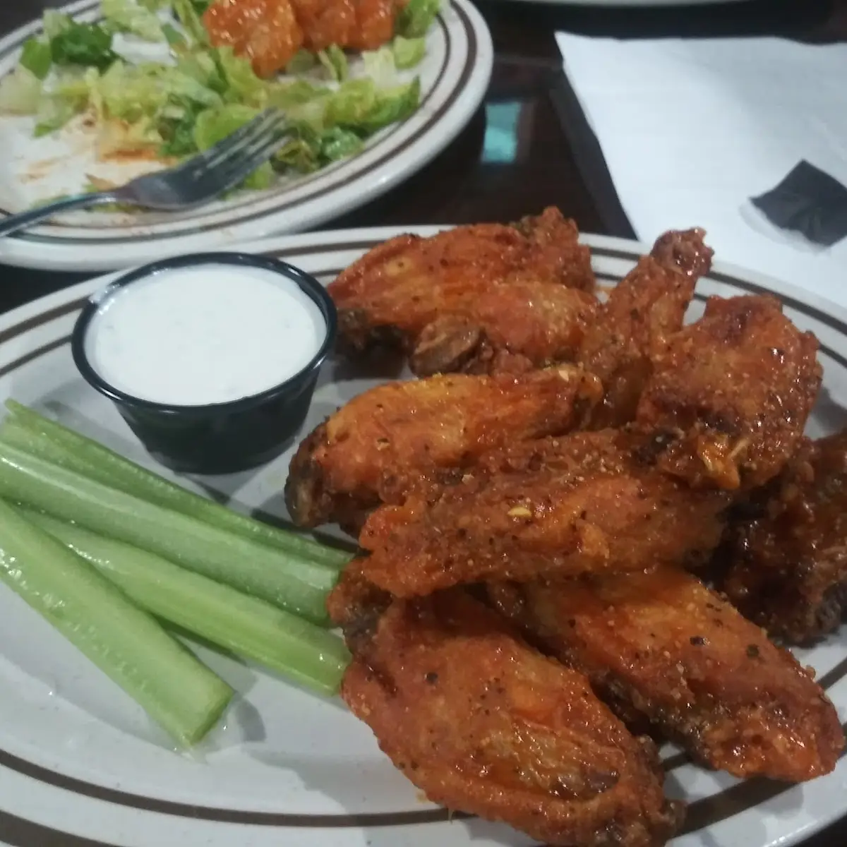 Lemon Pepper Hot Wings