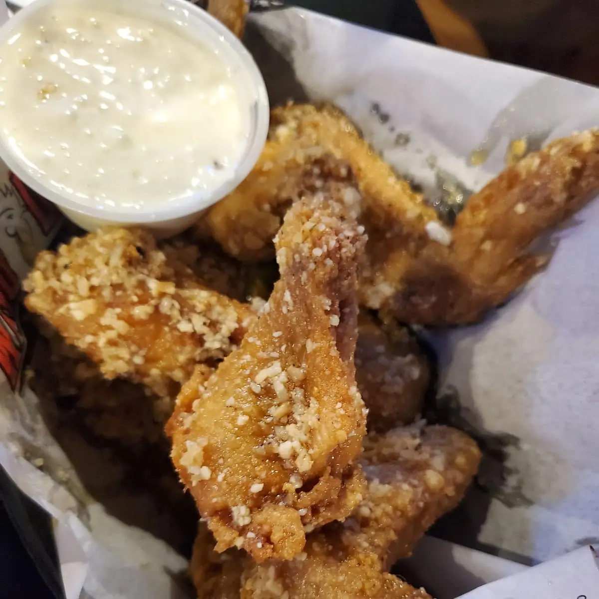 Garlic Parmesan Wings