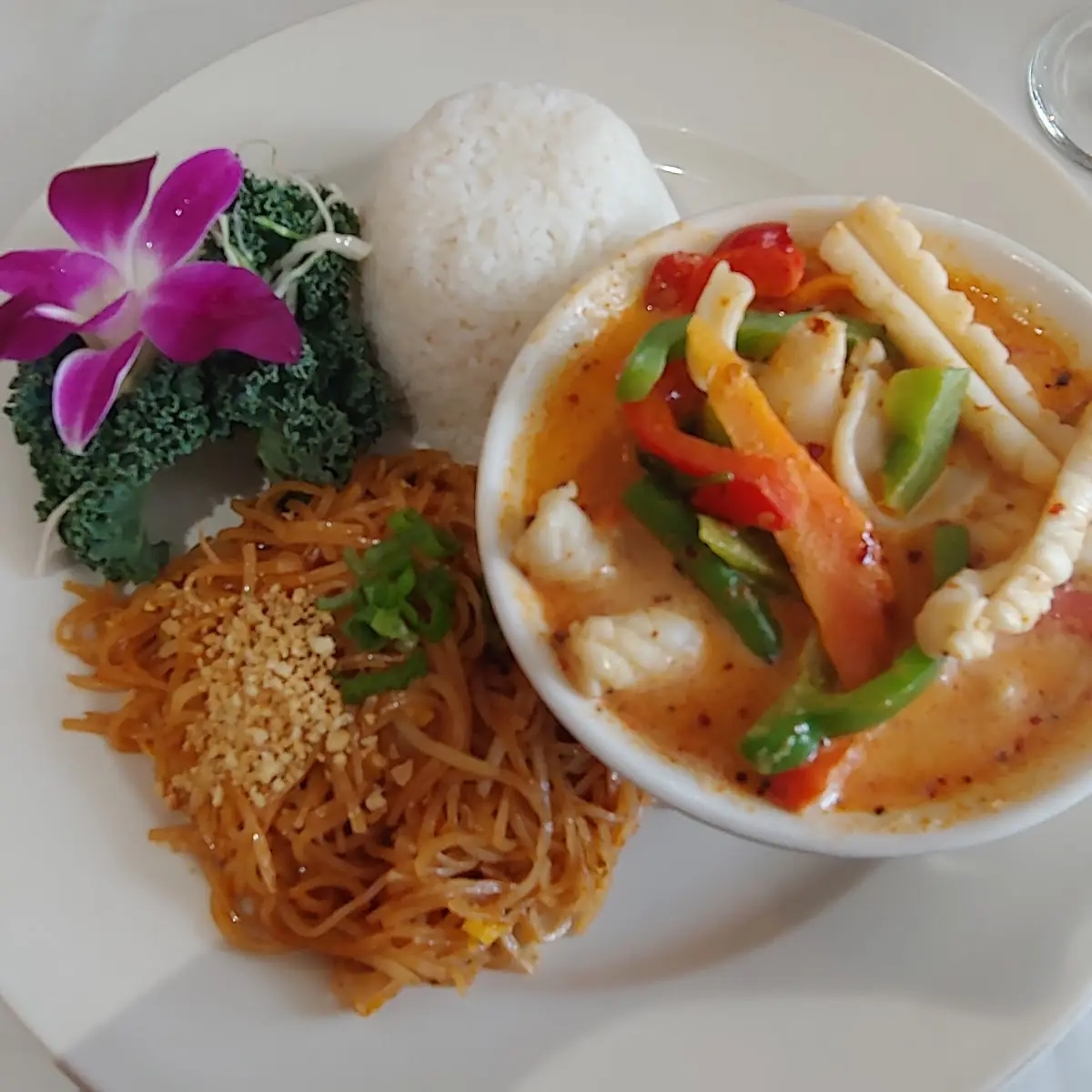 Red Curry Chicken Lunch Special