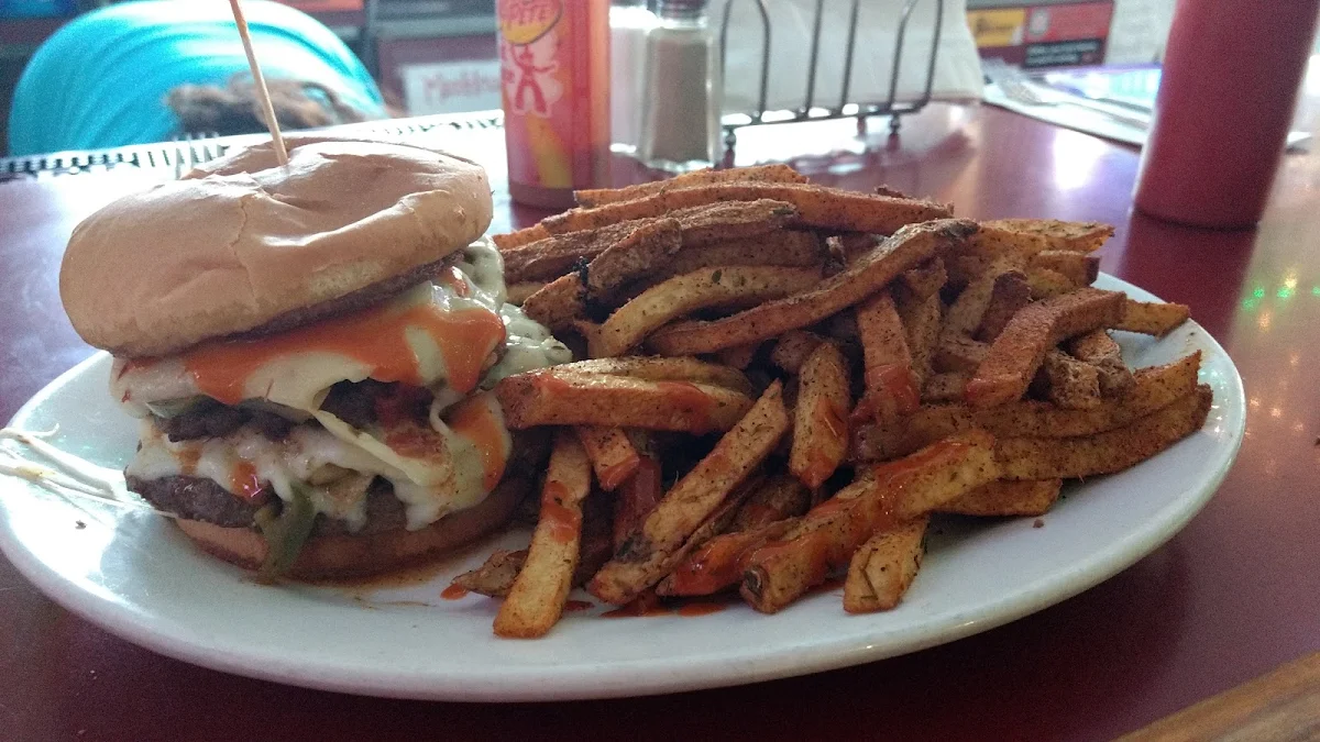 Jalapeno Burger Cajun Fries