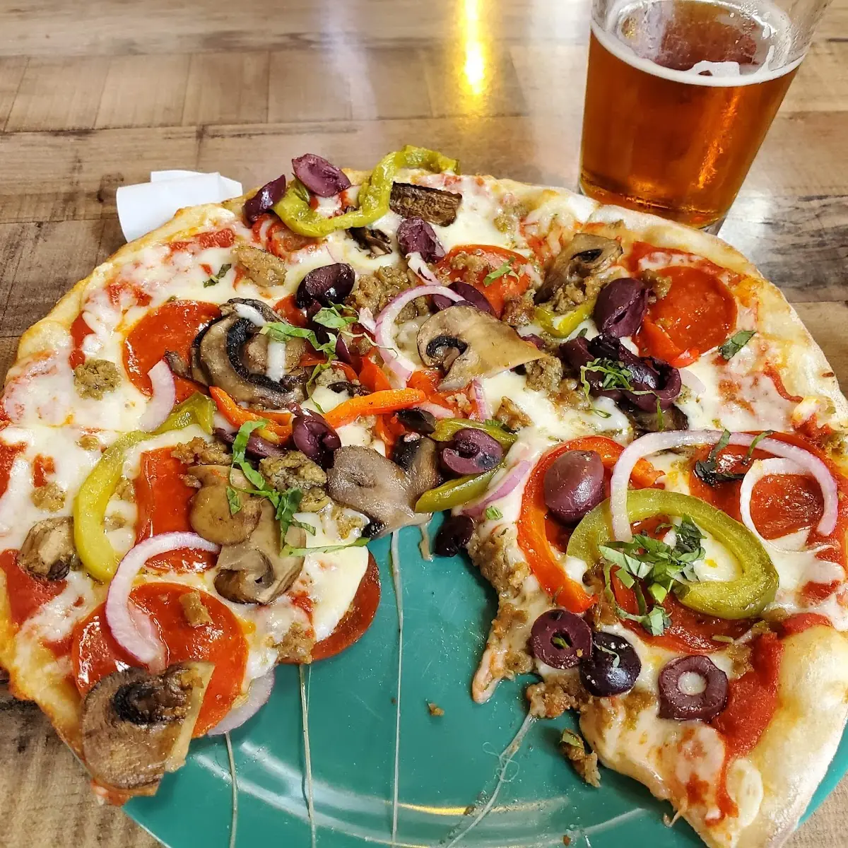 8 Inch Supreme Pizza