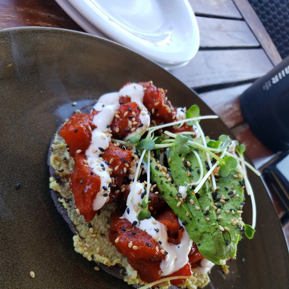 Spicy Tuna Tostada
