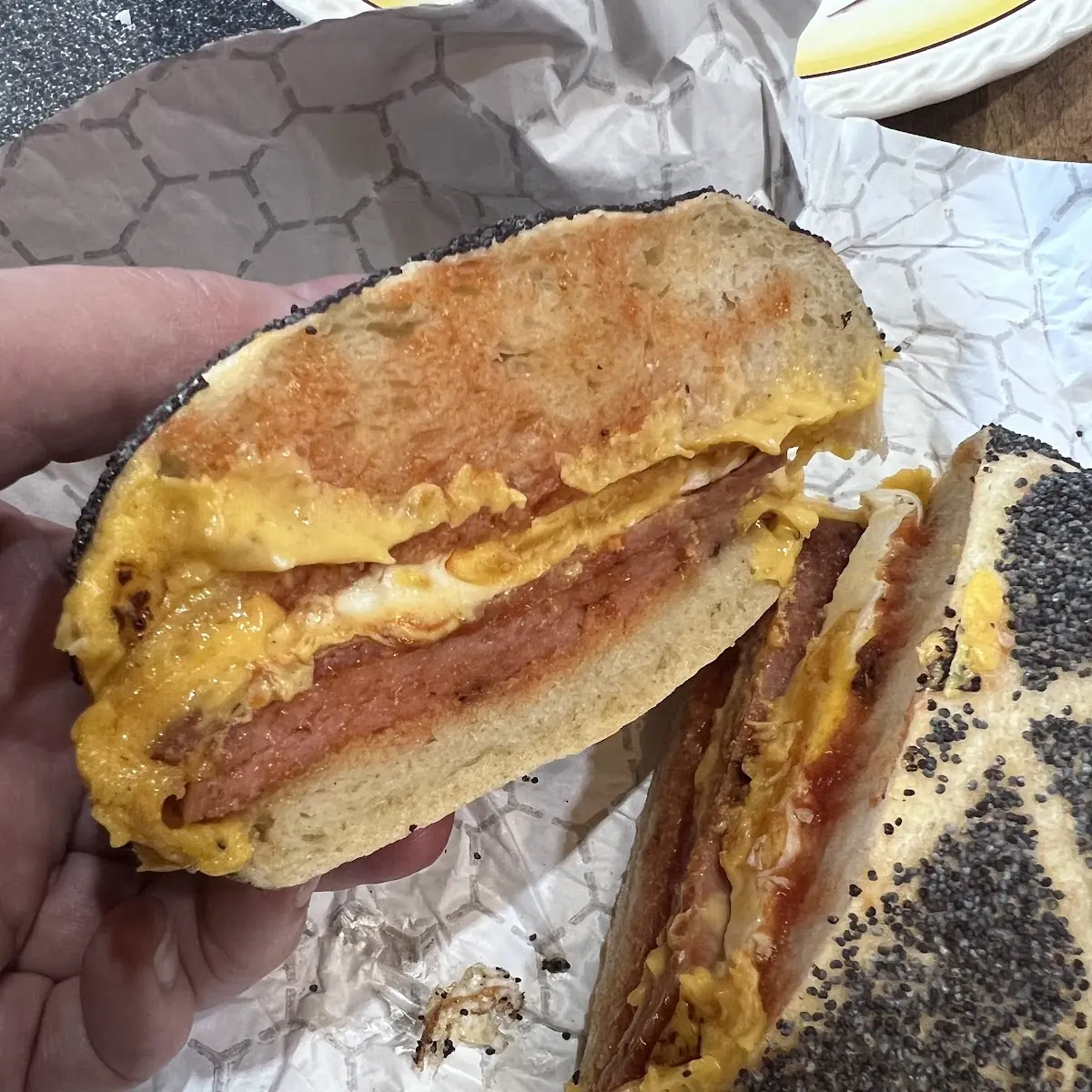 Taylor Ham Egg and Cheese