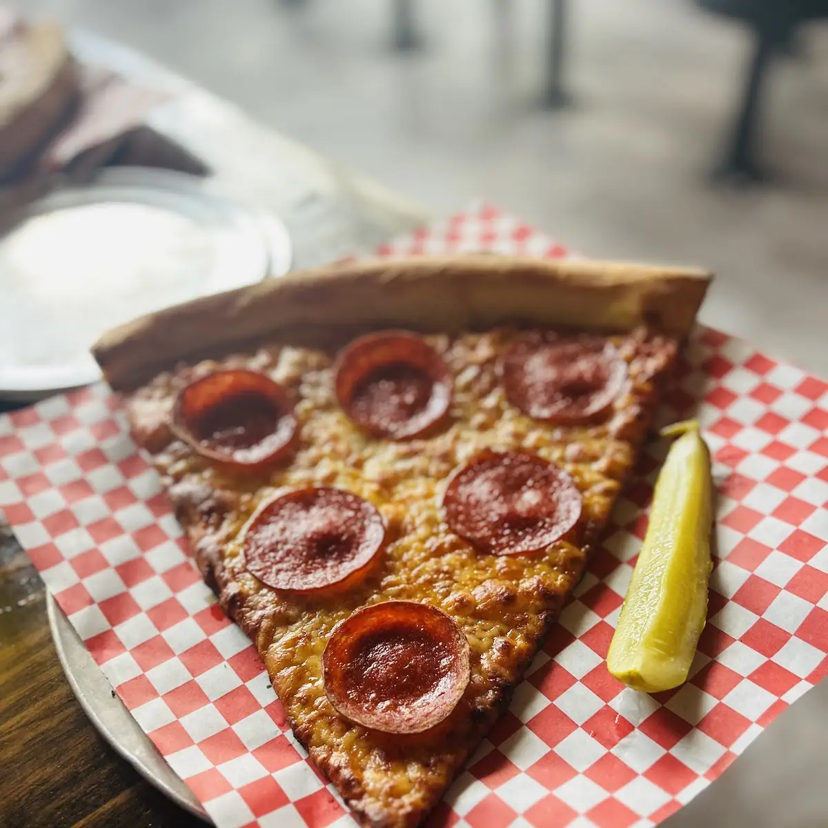 Thin Crust Pepperoni Slice
