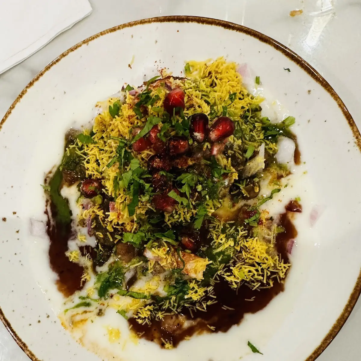 Aloo Tikki Chaat