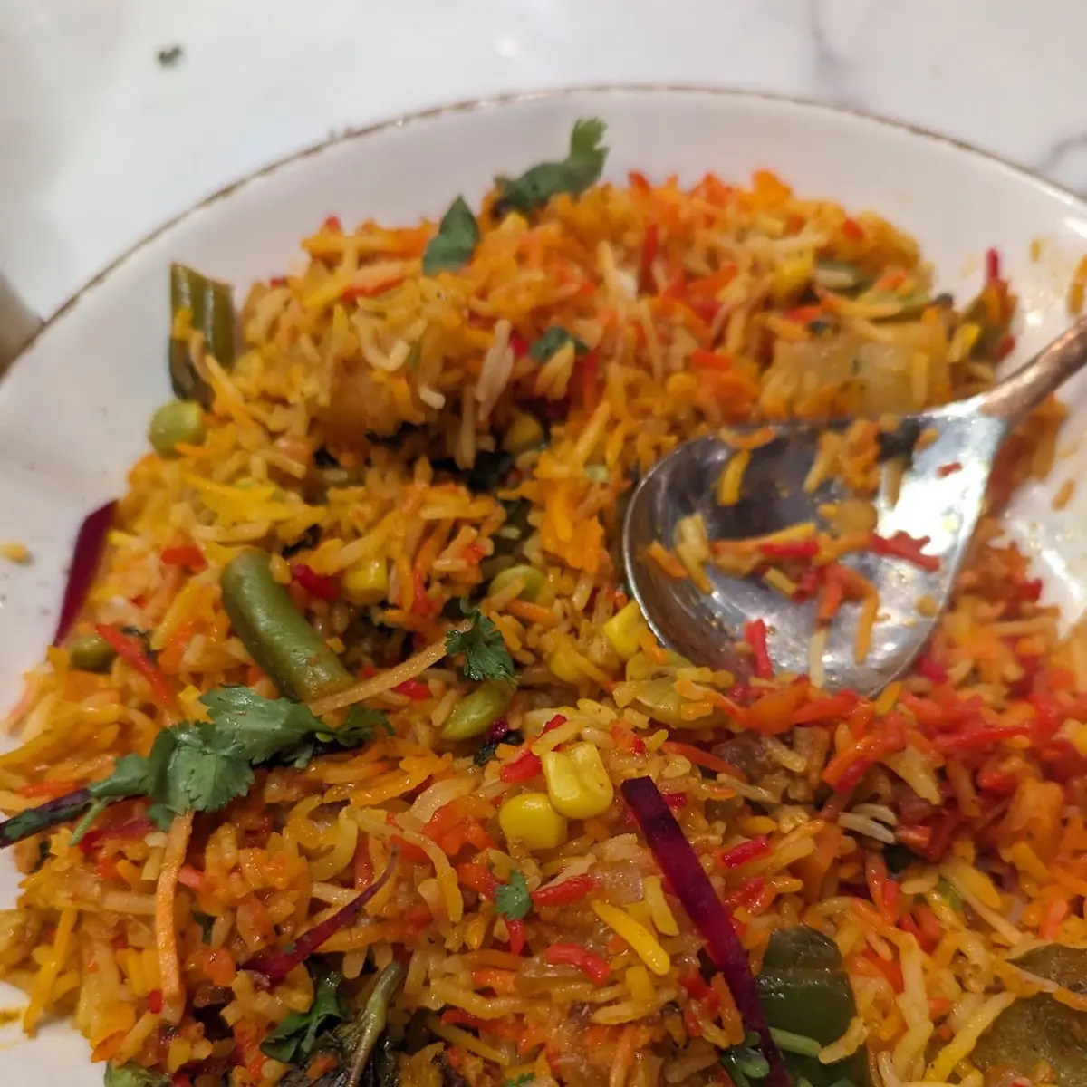 Lamb Biryani with Raita