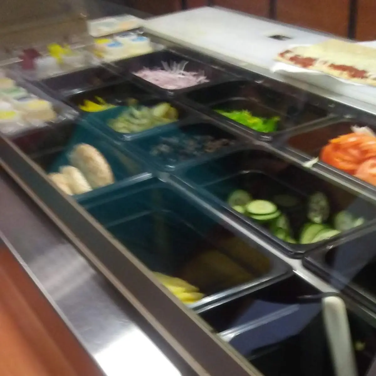 Subway Sandwich Condiments