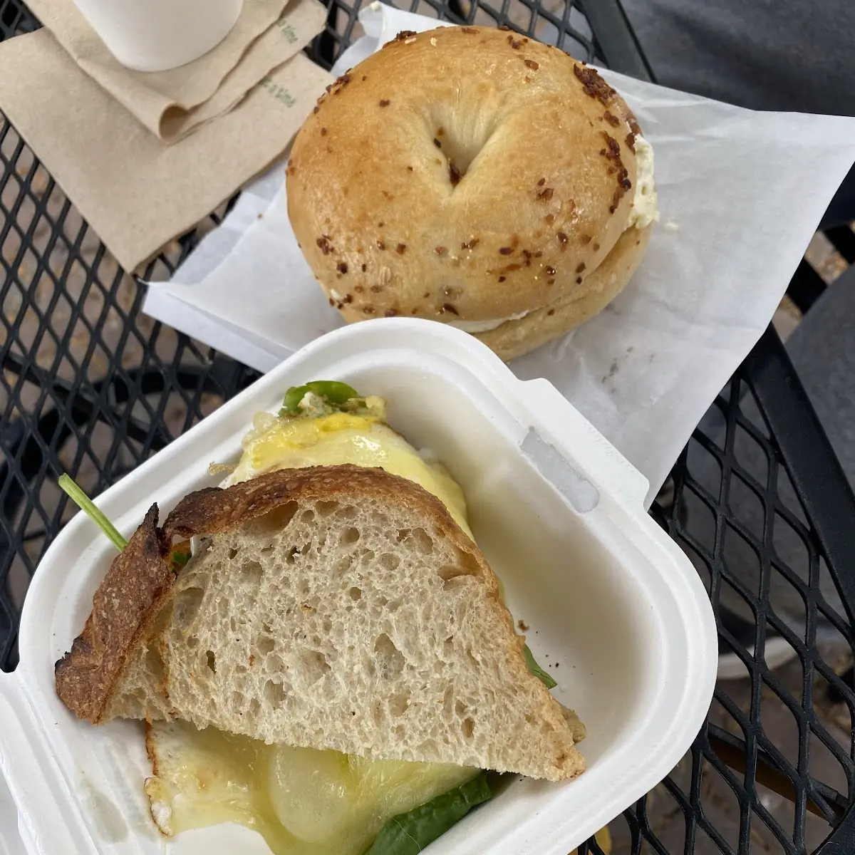 Pacific Crest Breakfast Sandwich