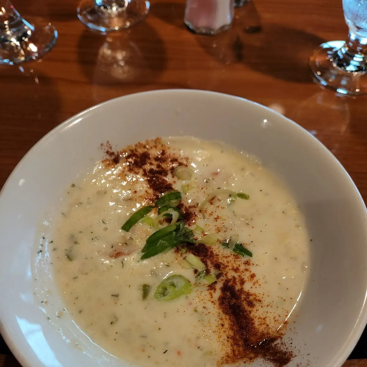 Clam Chowder, Valley View Restaurant