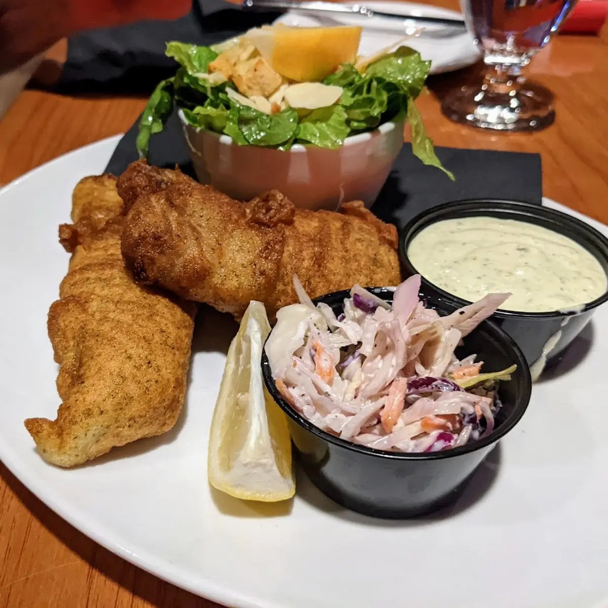 Fish and Chips, Valley View Restaurant