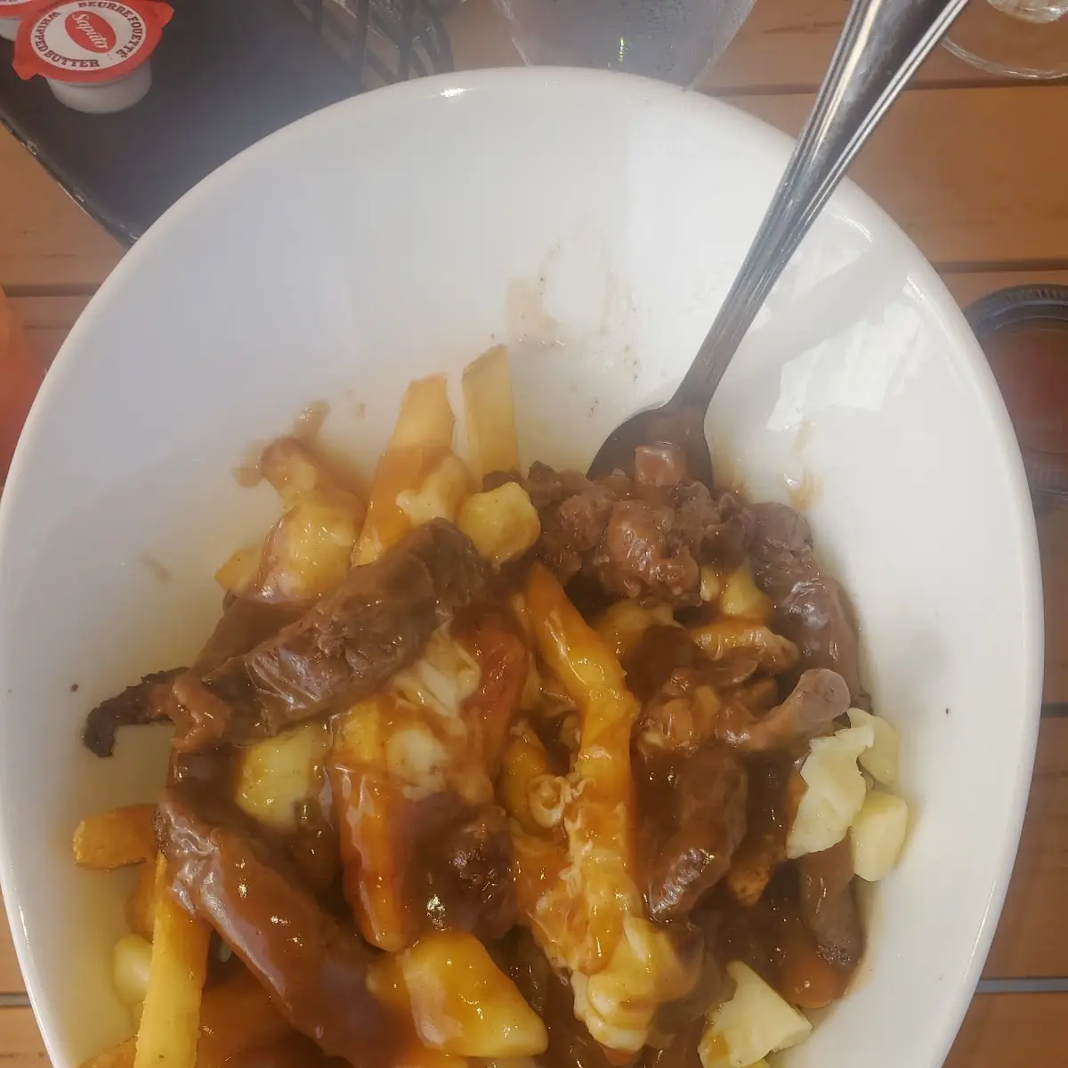 Poutine Steak and Cheese, Valley View Restaurant