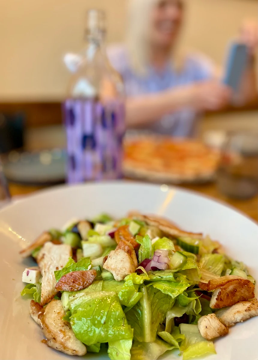 Dukkah Chicken Salad, Peppercorns Eatery Bedford