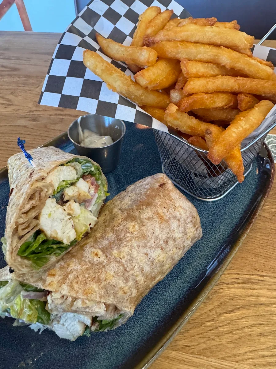 Tandoori Club Sandwich, Peppercorns Eatery Bedford