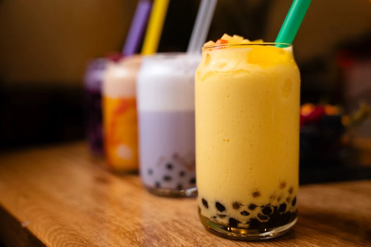 Taro Slush, Peppercorns Eatery Bedford