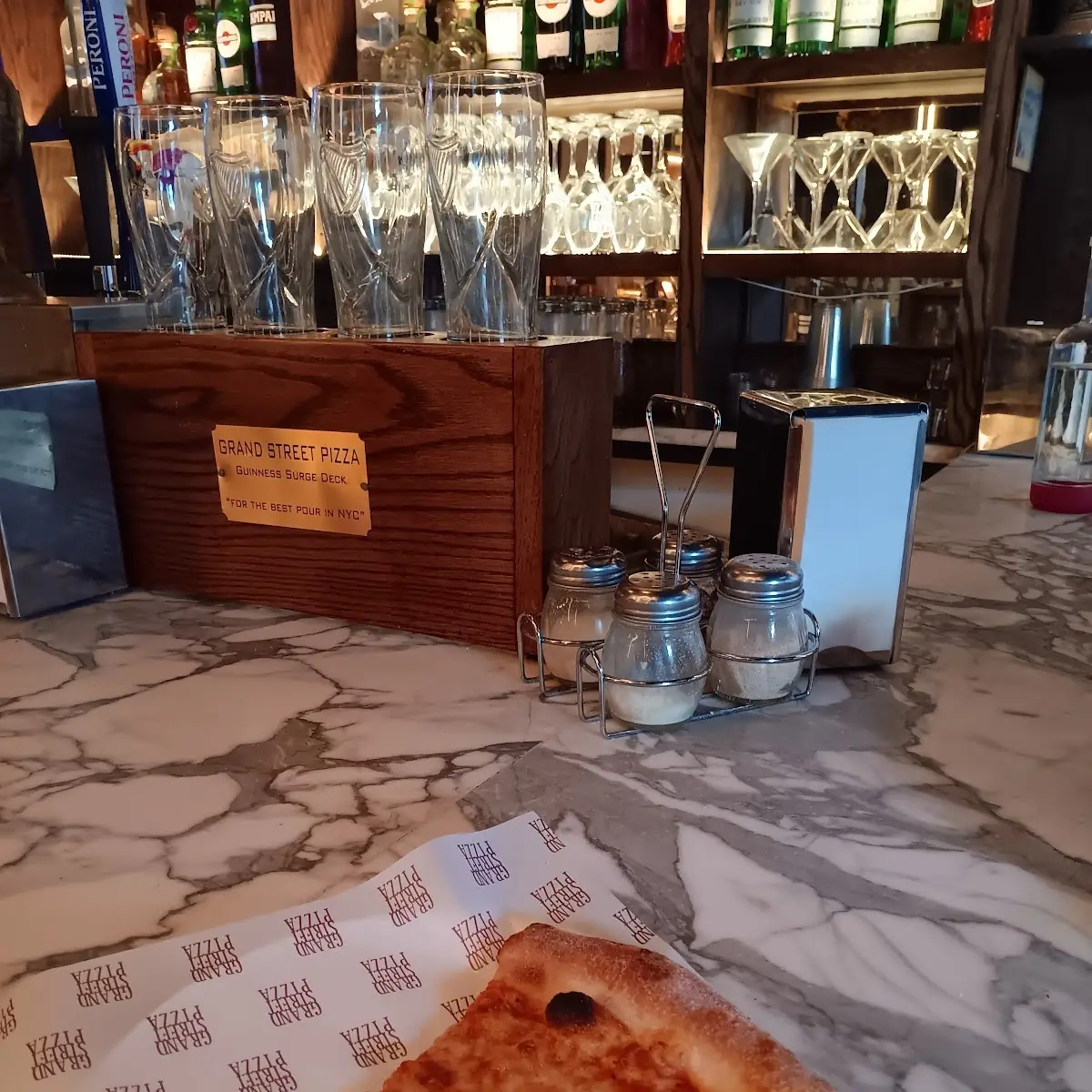 Bar with Grated Cheese Shaker