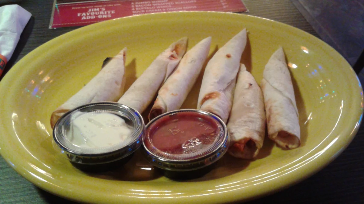 Baked Chicken Taquitos