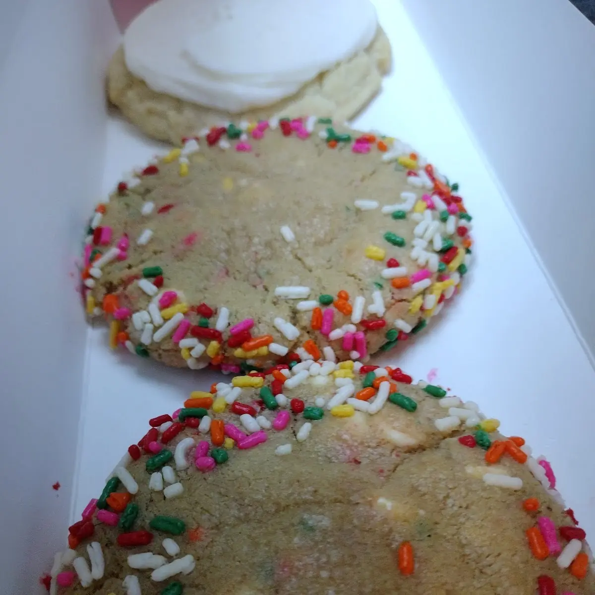 Cake Batter Blondie