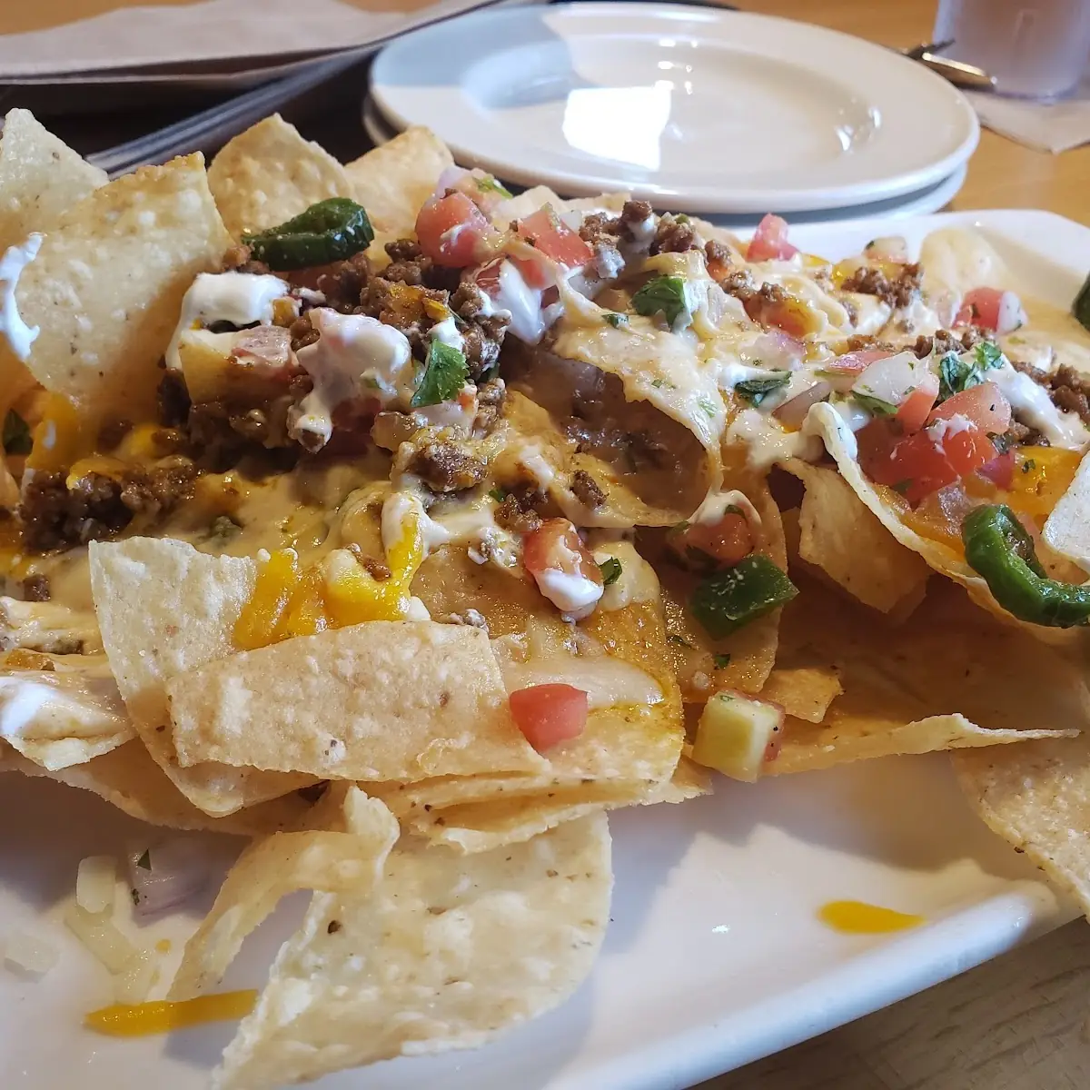 Taco Topped Queso & Chips