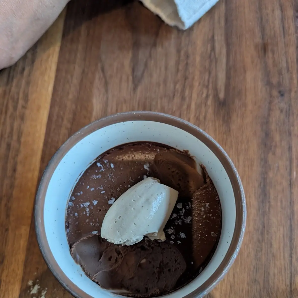 Dark Chocolate Budino