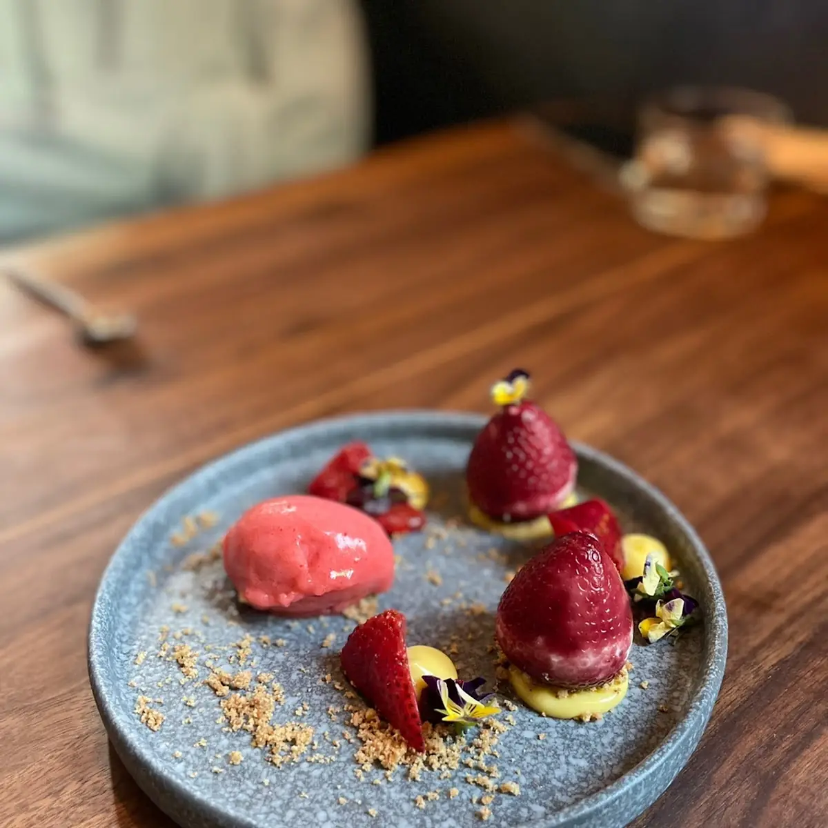 Strawberries and Cream Dessert