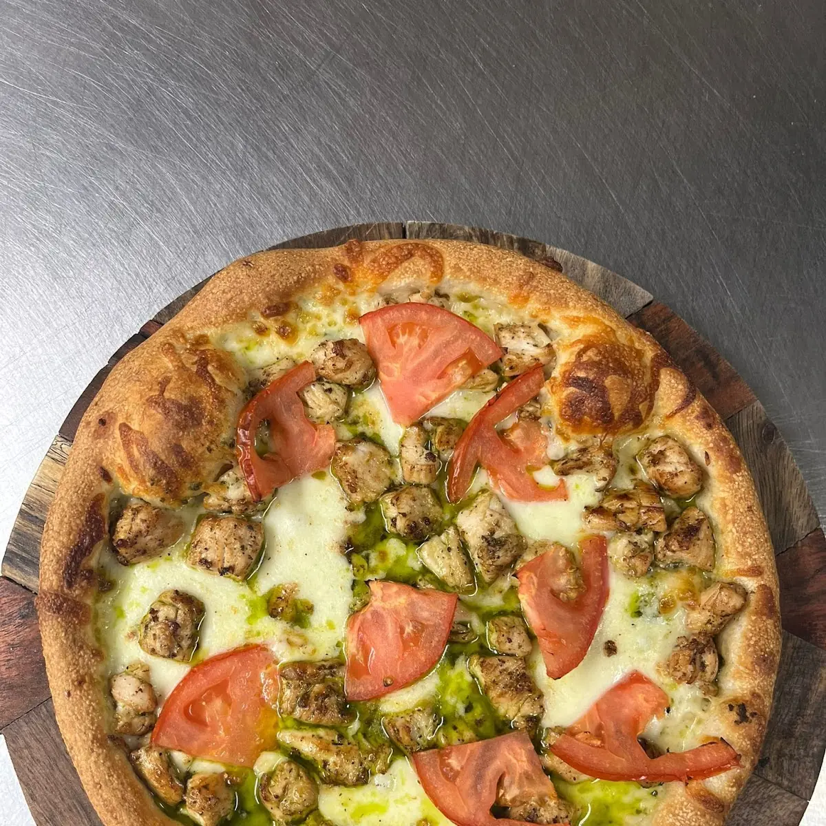Chicken Broccoli Pizza