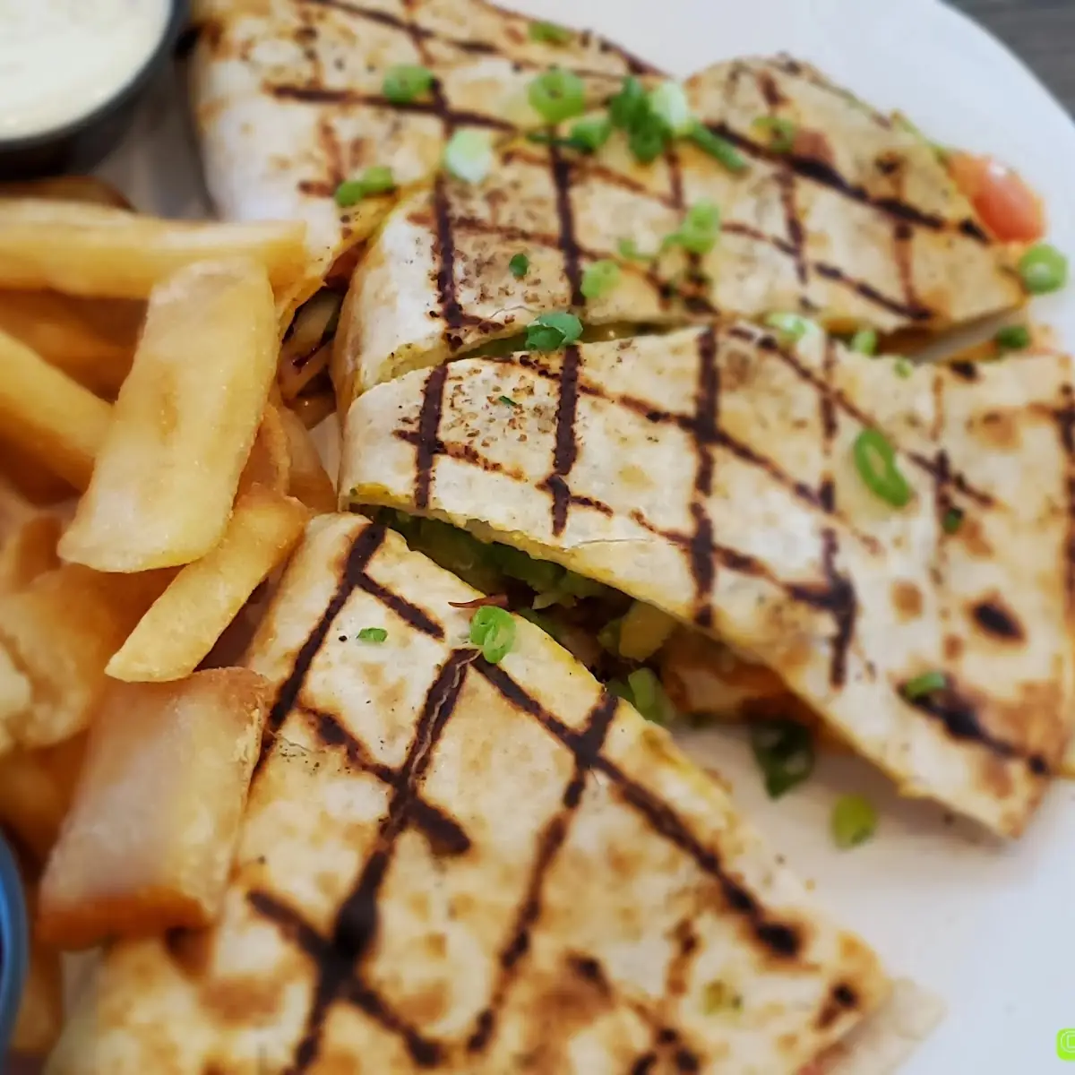 Buffalo Chicken Quesadillas