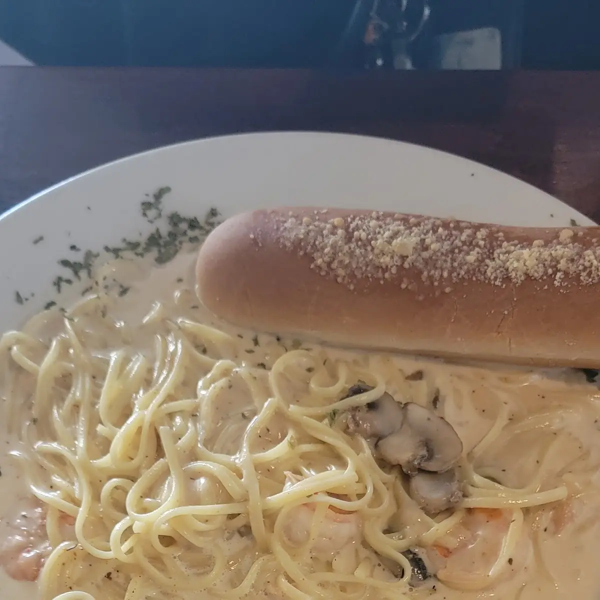Chicken or Shrimp Alfredo