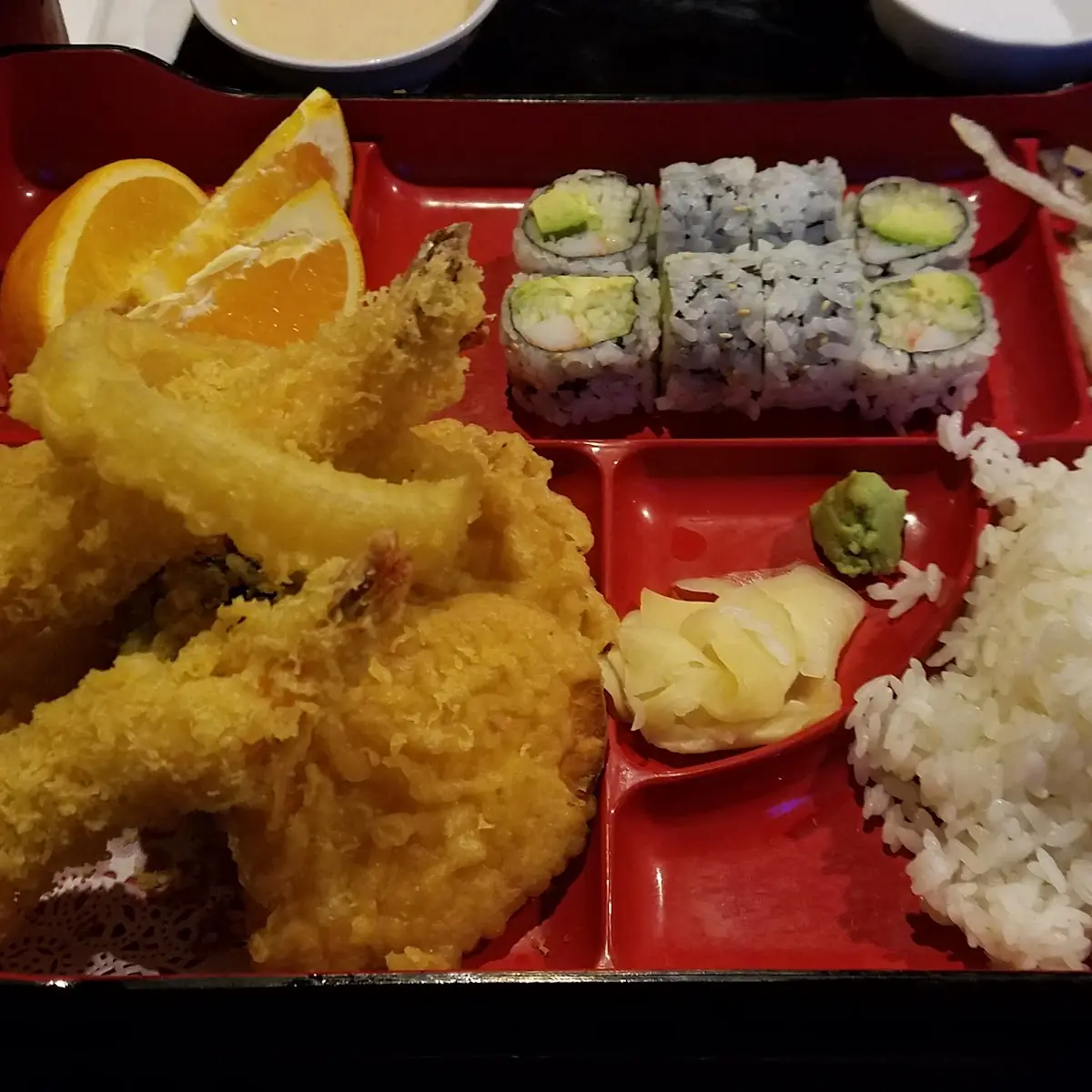 Tempura Shrimp Bento Box