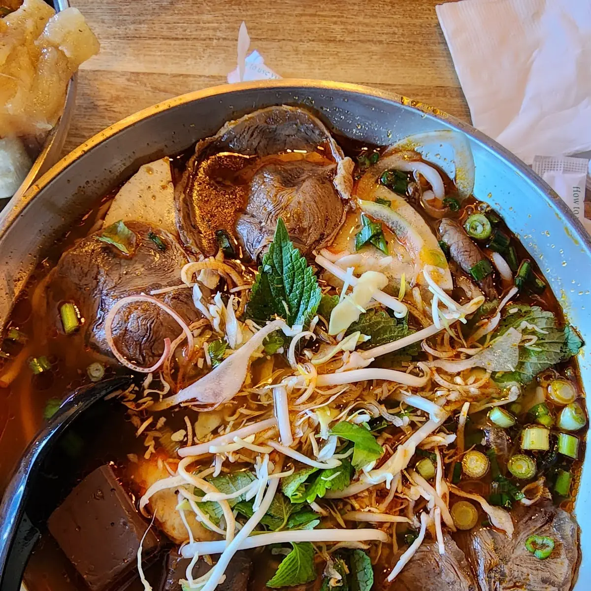 Bun Bo Hue Spicy Beef Noodle Soup