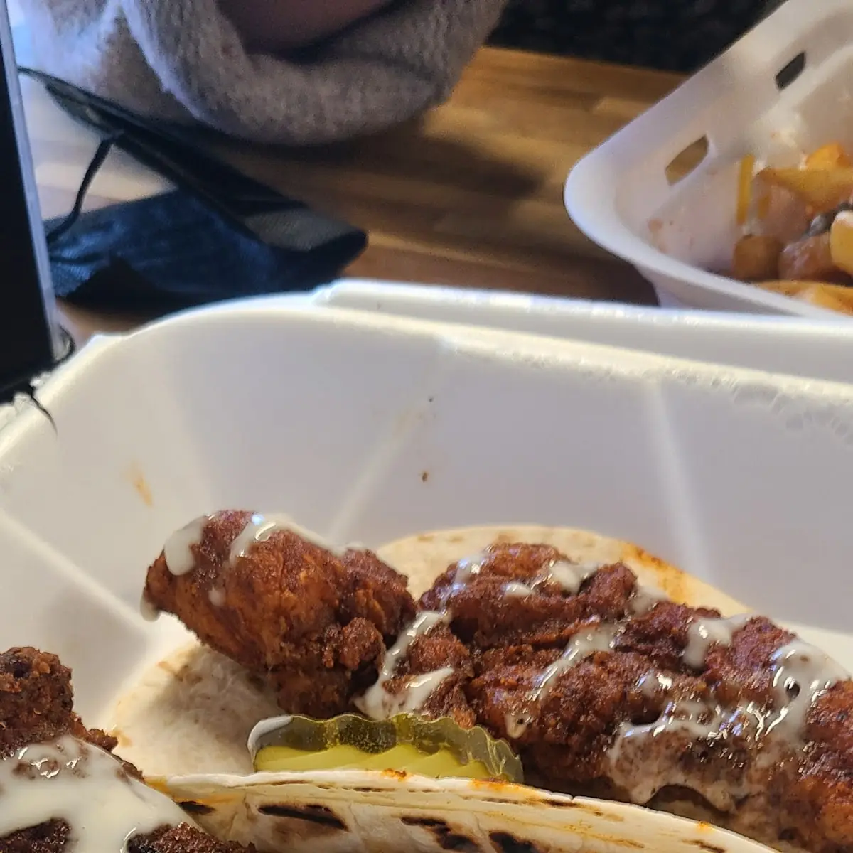 Nashville Hot Chicken Tacos