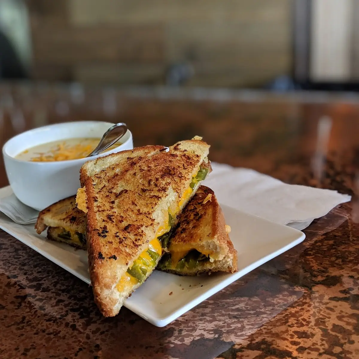 Rotating Soup & Grilled Cheese