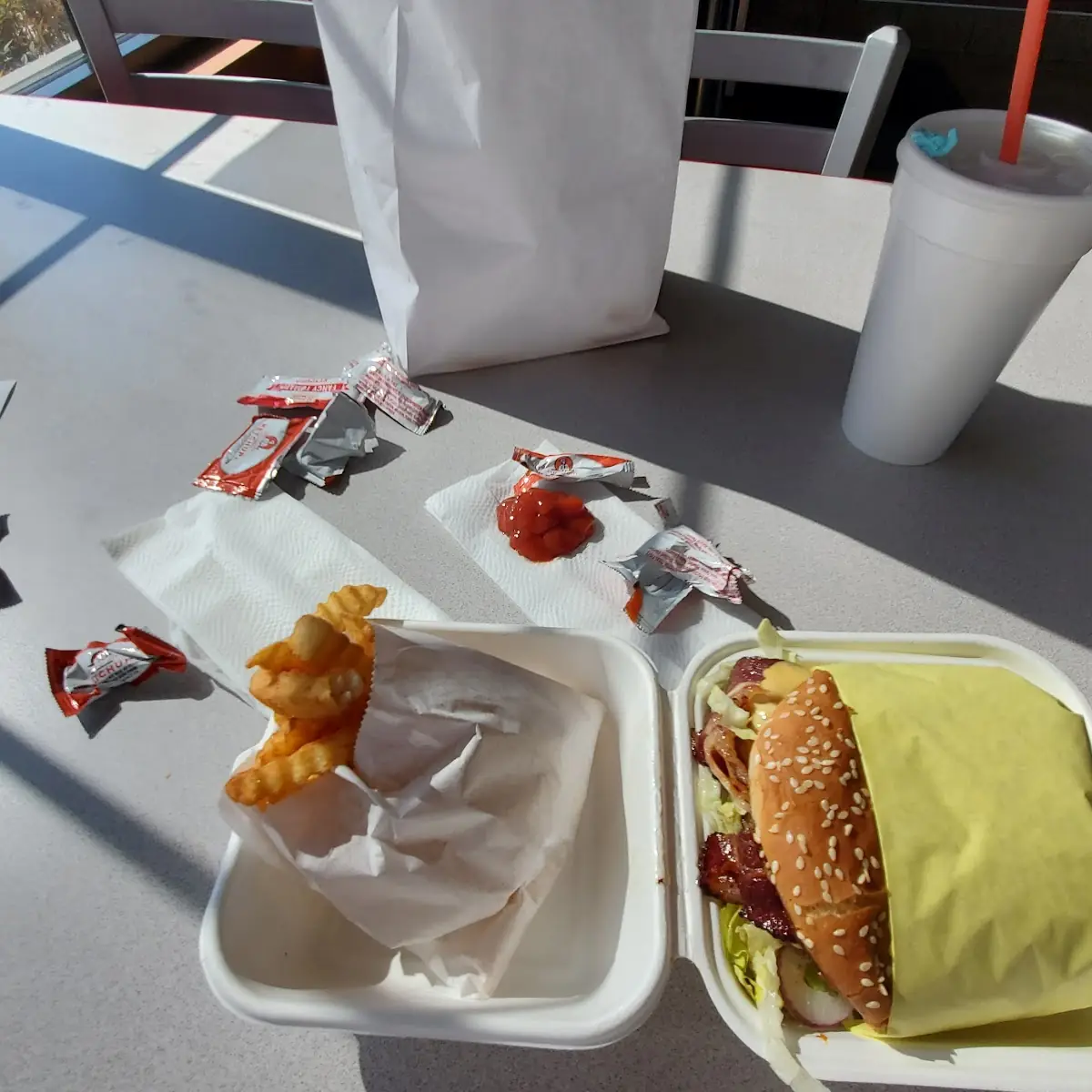 Super Bacon Double Cheeseburger Combo