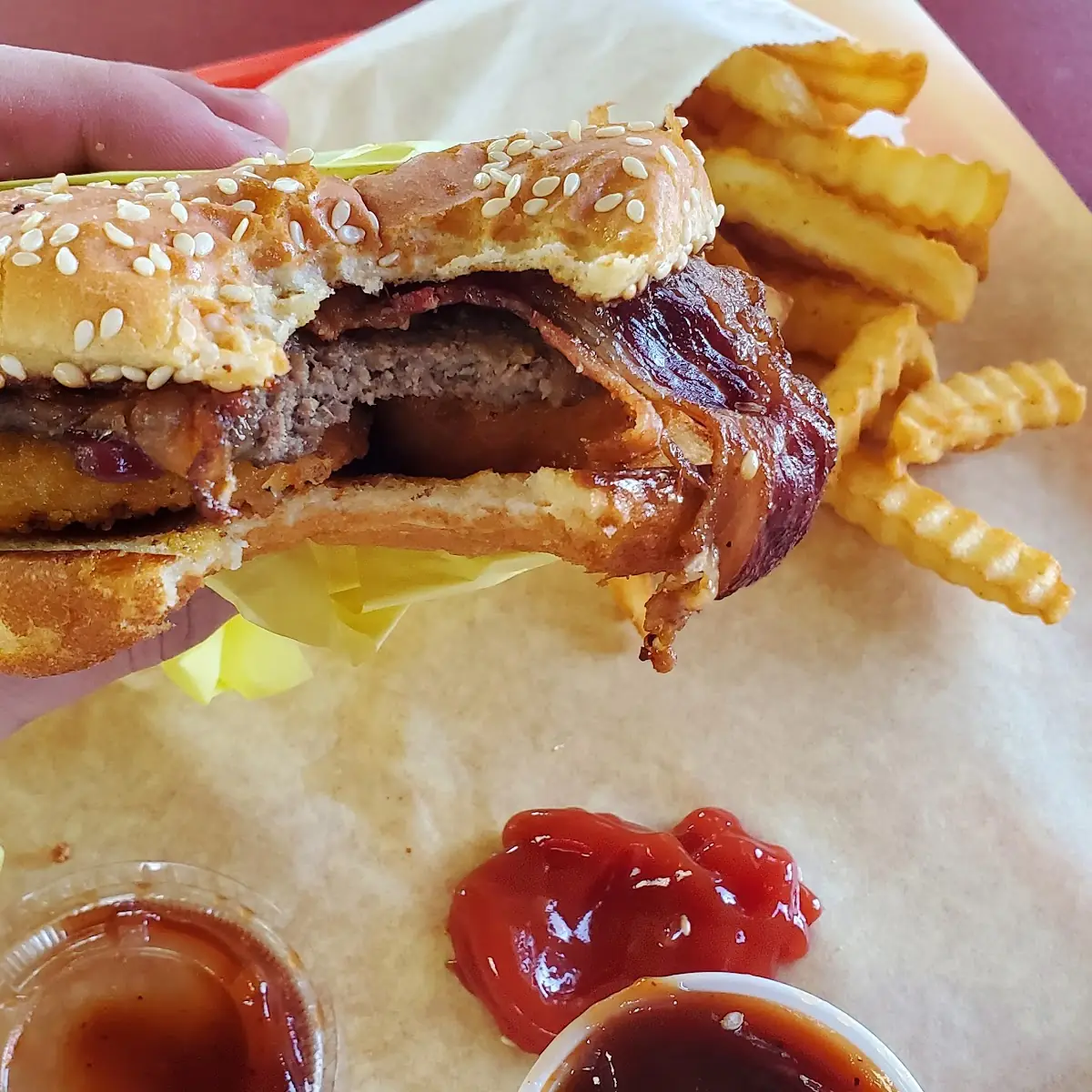 Western Bacon Cheeseburger Combo