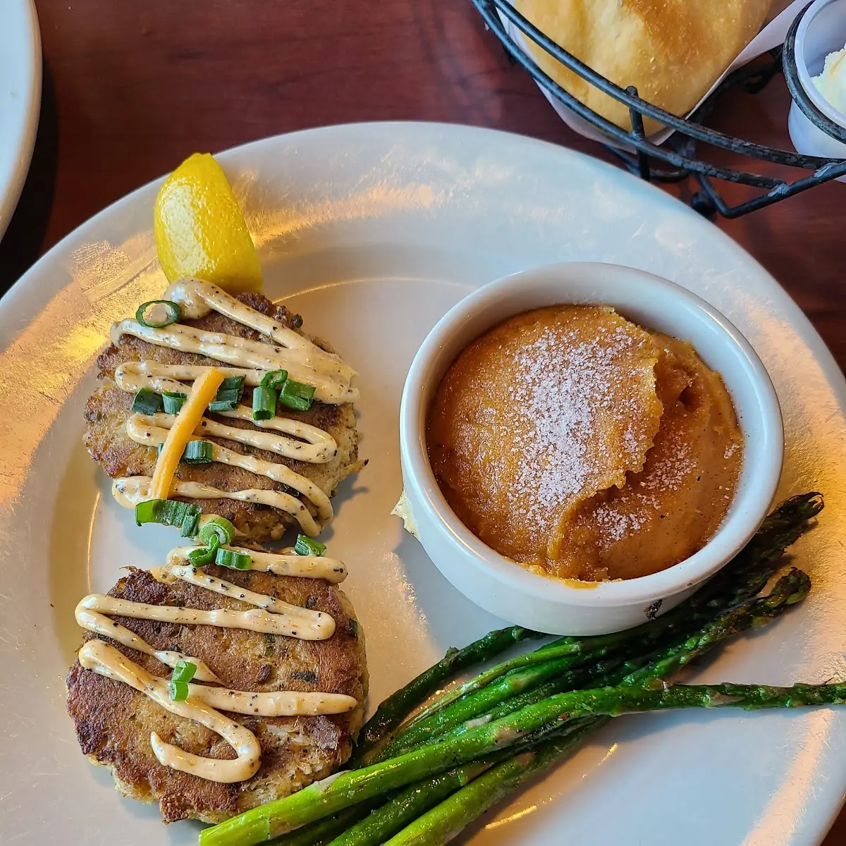 Crab Cake Dinner