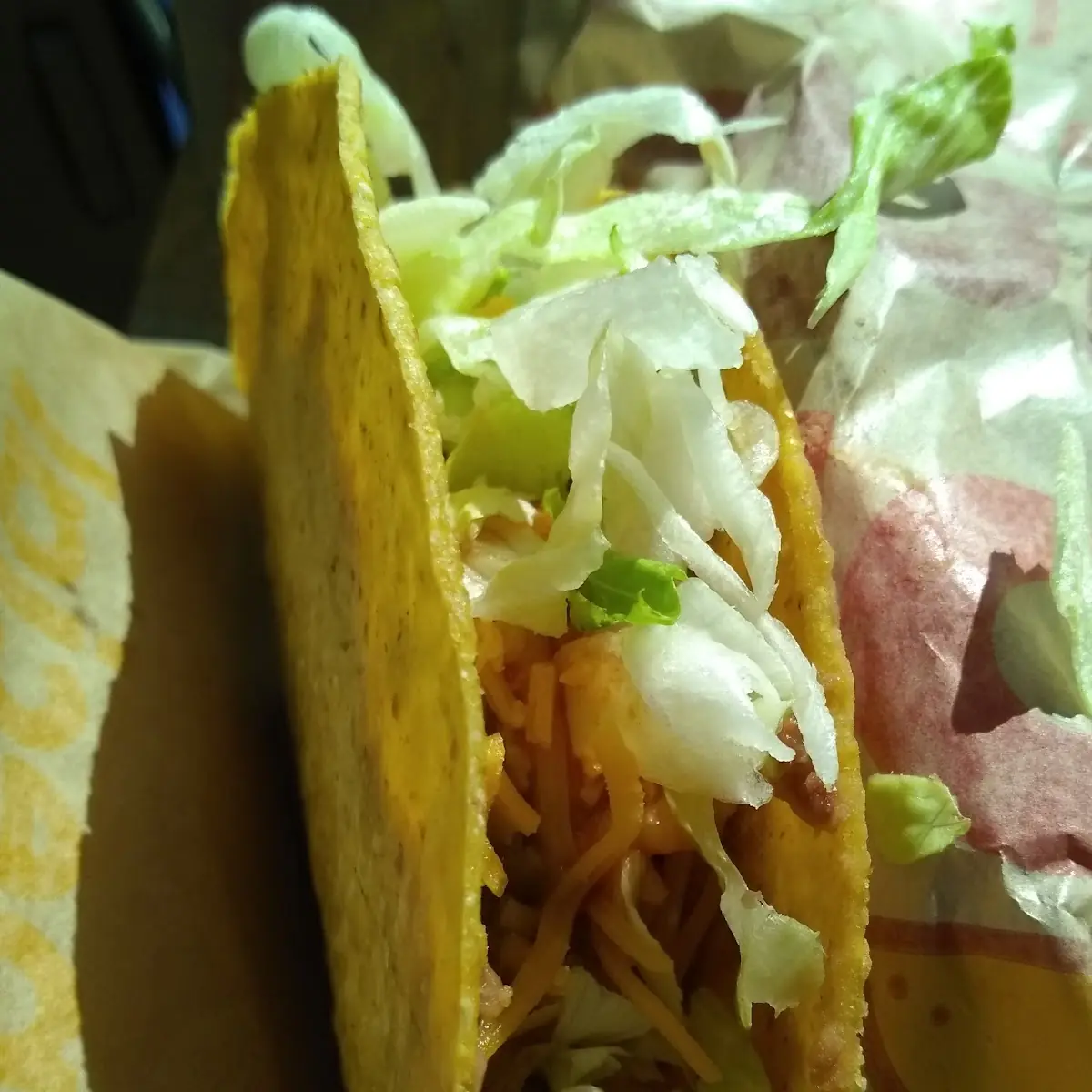 Bean Hard Shell Taco