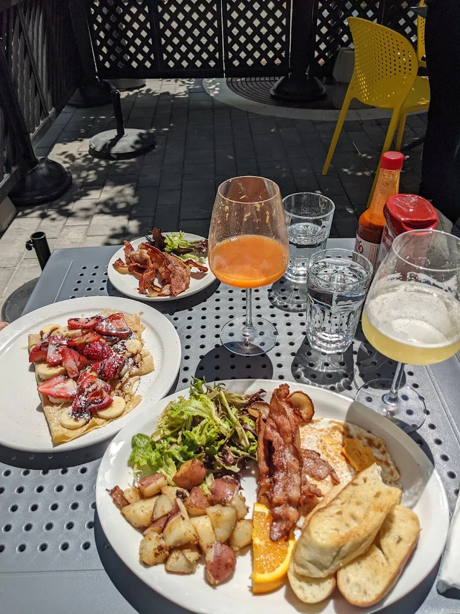 Crepes, Huevos Gourmet