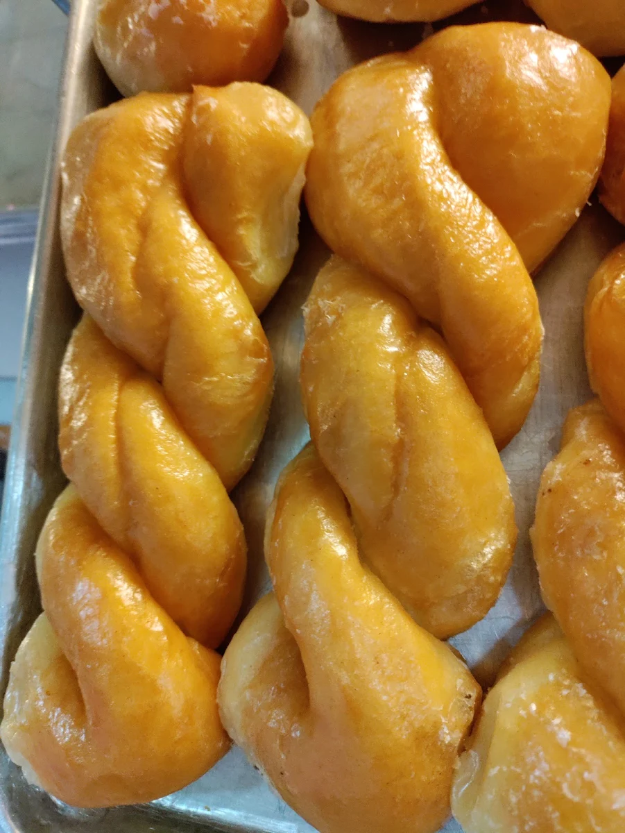 Twisted Glazed Donut