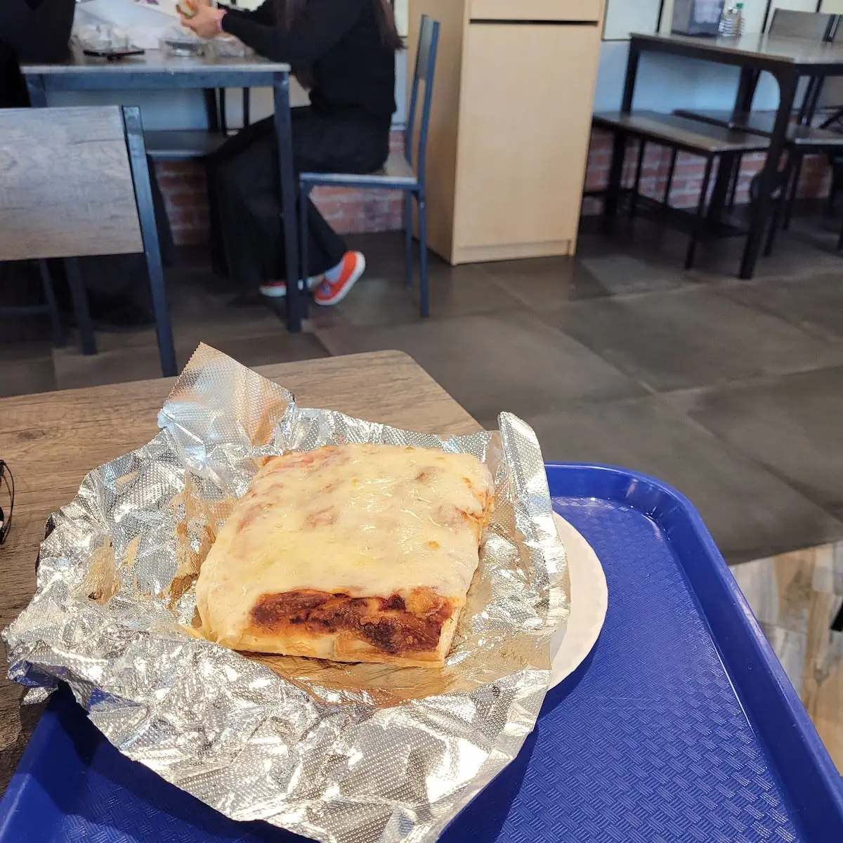 Sicilian Pizza Slice