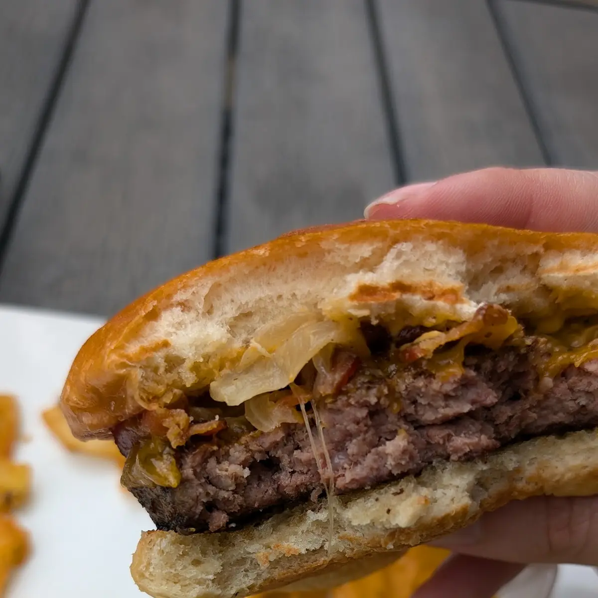 Beer Cheese Burger