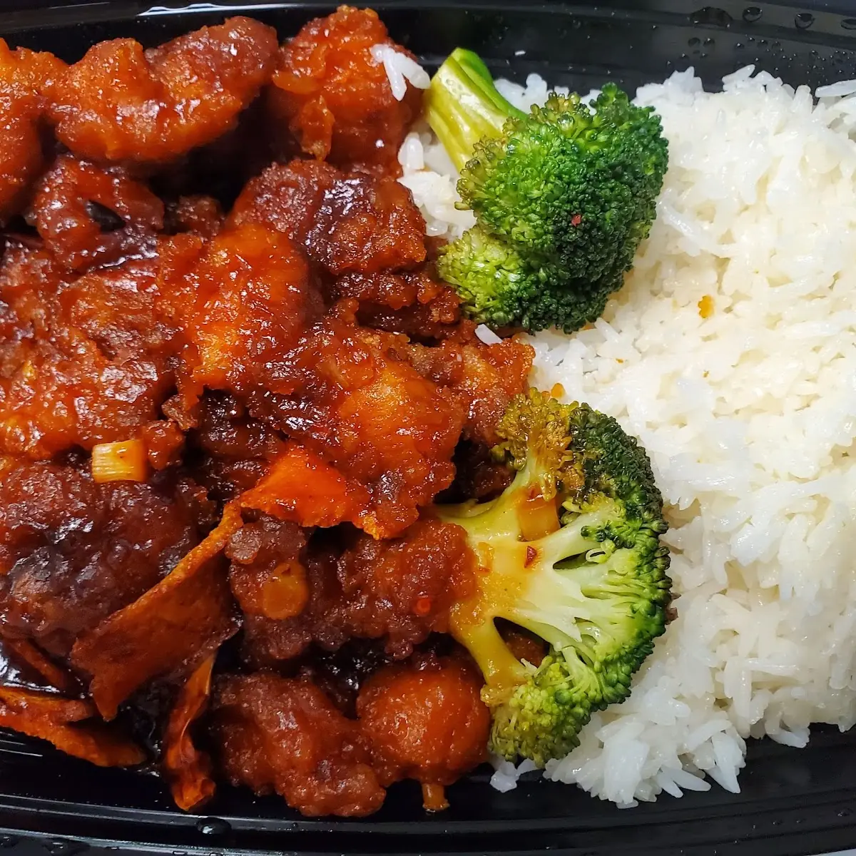 Orange Chicken White Rice