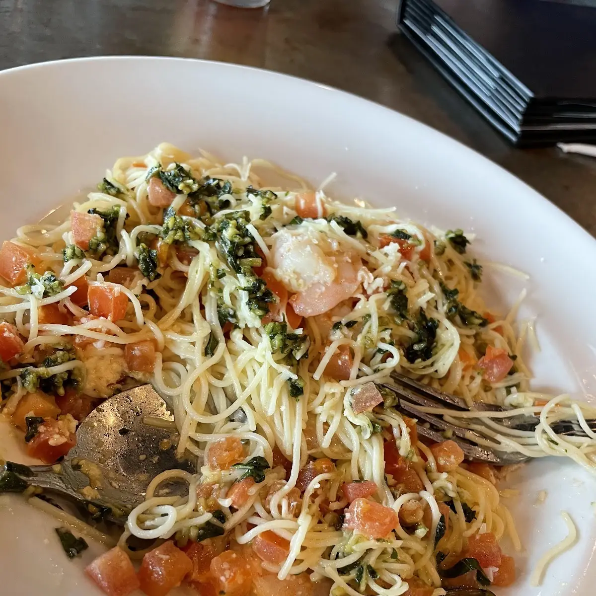 Garlic Shrimp Angel Hair