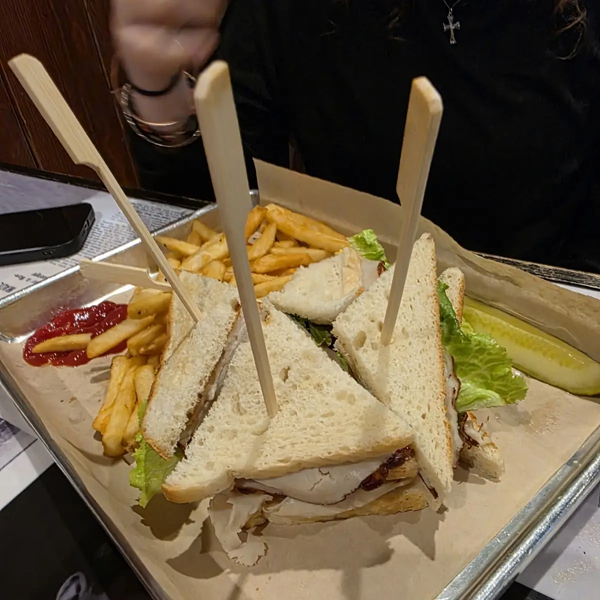 Mile High Club Sandwich