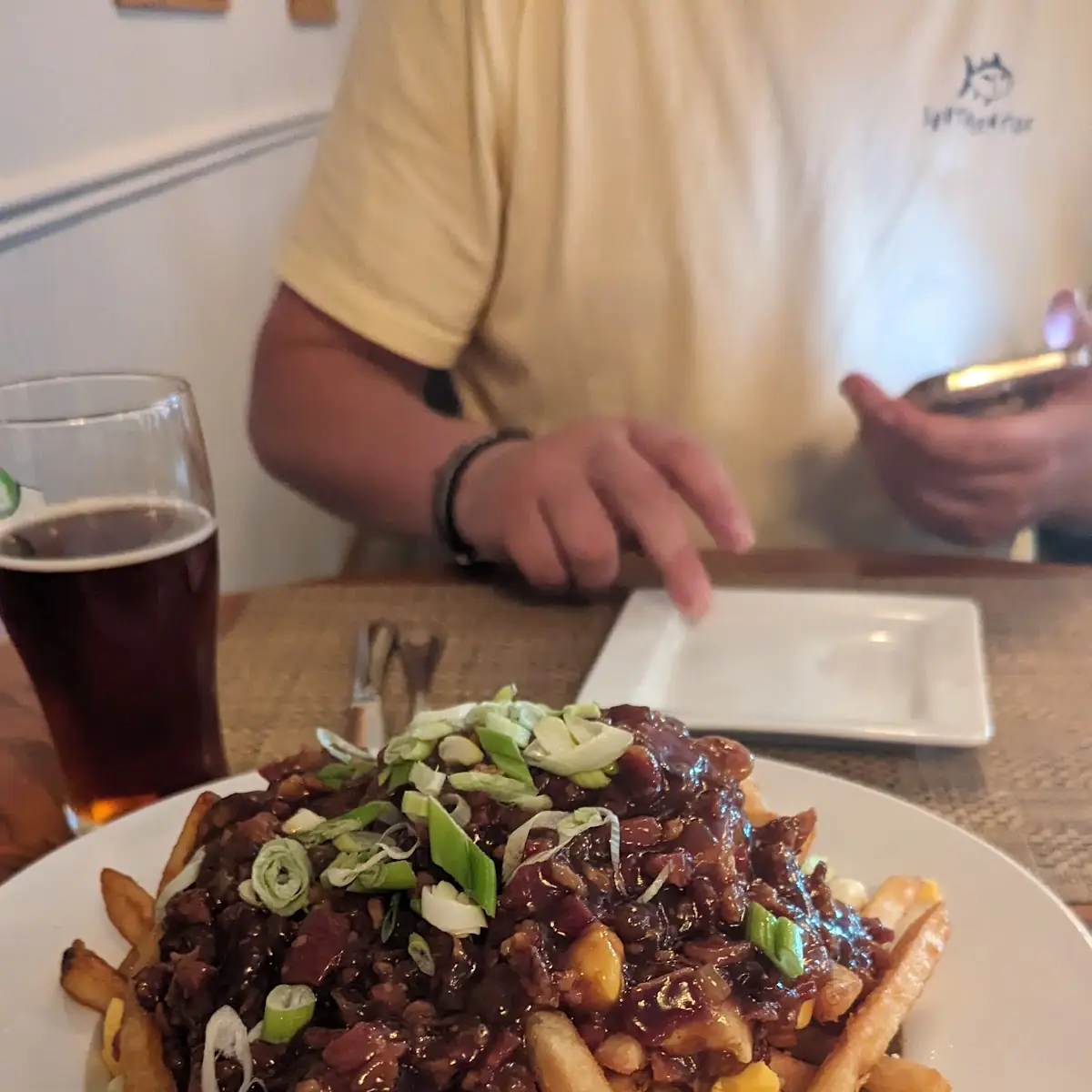 Candied Smoked Bacon Poutine