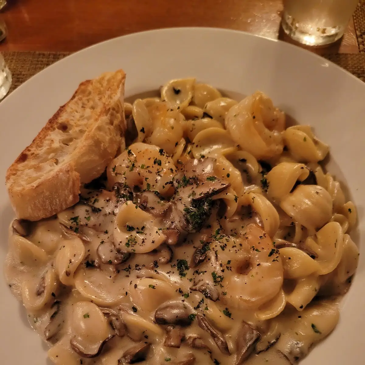 Shrimp Wild Mushroom