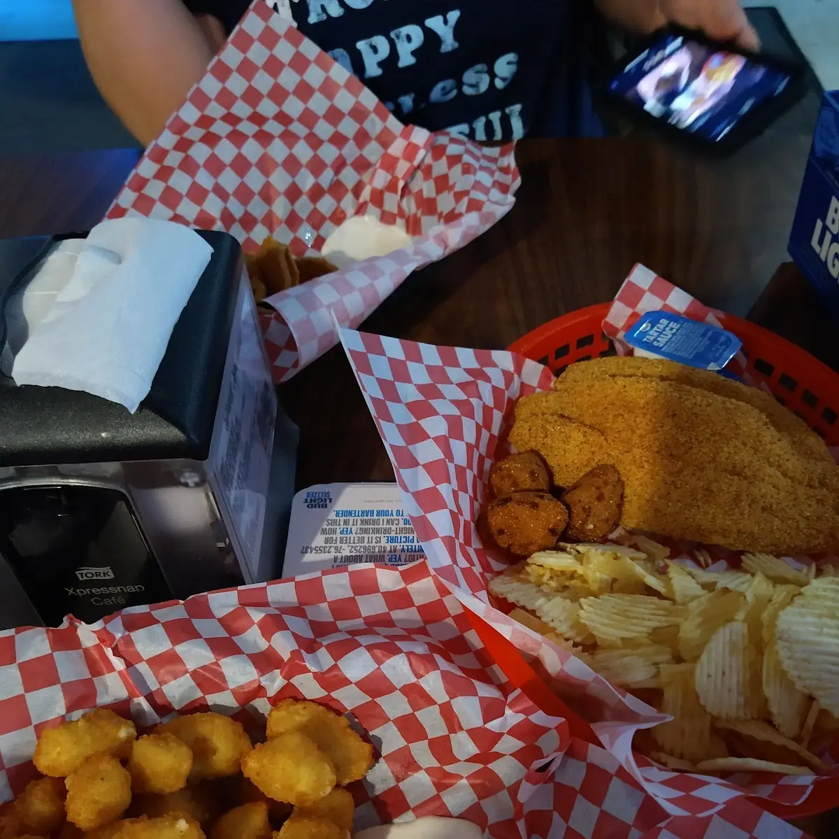 Fried Pickles Fried Cheese Curds Catfish N Chips