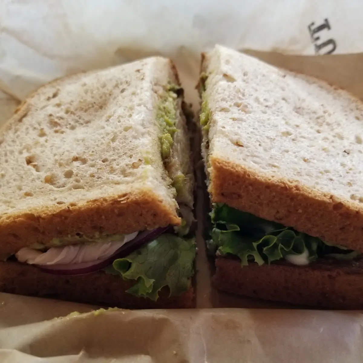 Avocado Turkey Club Sandwich