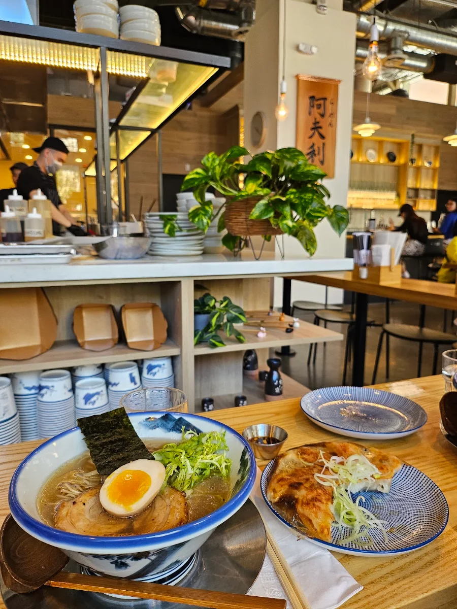 Yuzu Shoyu Ramen, AFURI ramen + dumpling Toronto